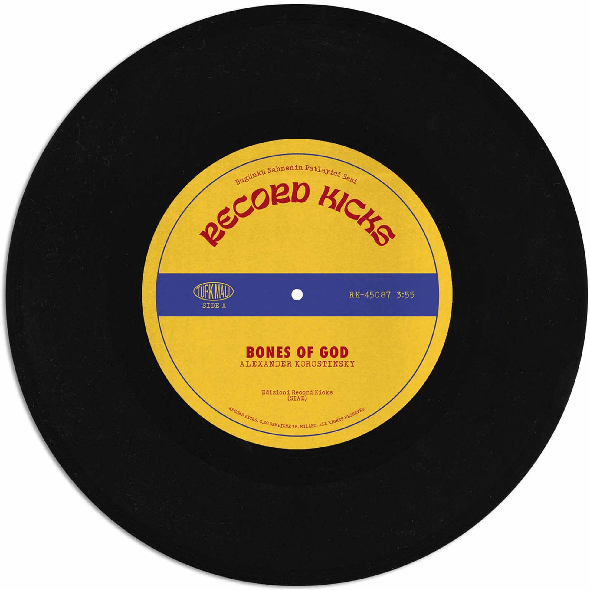 Bones Of God + Altin Maske (Turkish Funk 45) - Front Cover