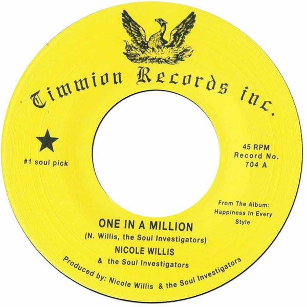 One In A Million + One In A Million (Instrumental) - Front Cover