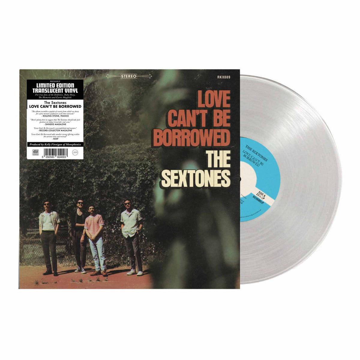 Love Can'T Be Borrowed - Vinyle Transparent - Front Cover