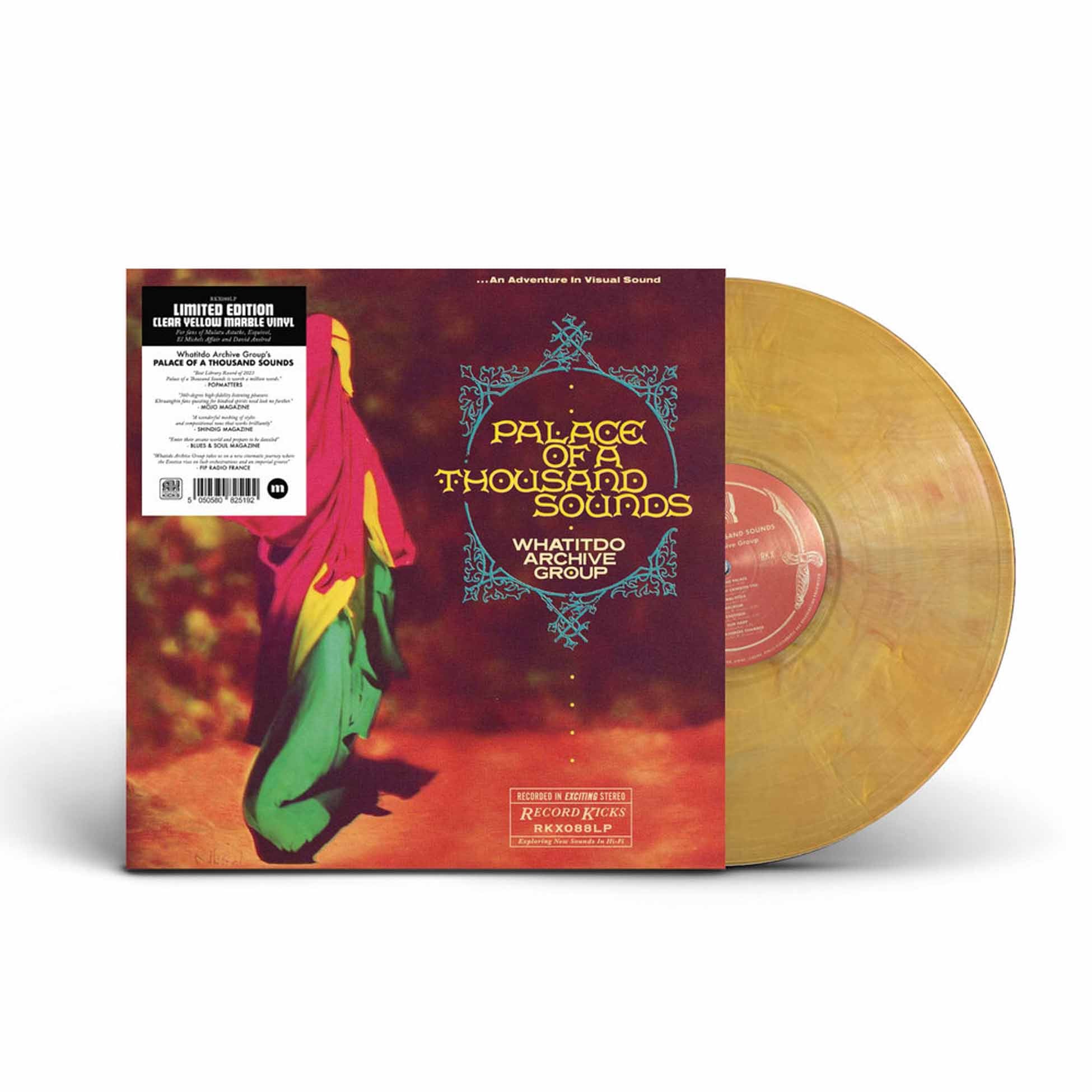 Palace Of A Thousand Sounds - Vinyle Jaune Translucide Marbre - Front Cover