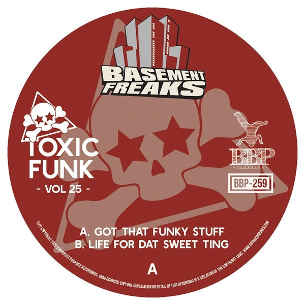Toxic Funk, Vol. 25 - Vinyle - Front Cover