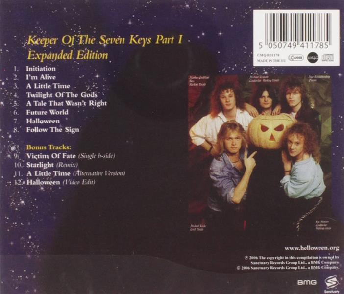 Keeper of The Seven Keys - Vol.1 - Front Cover