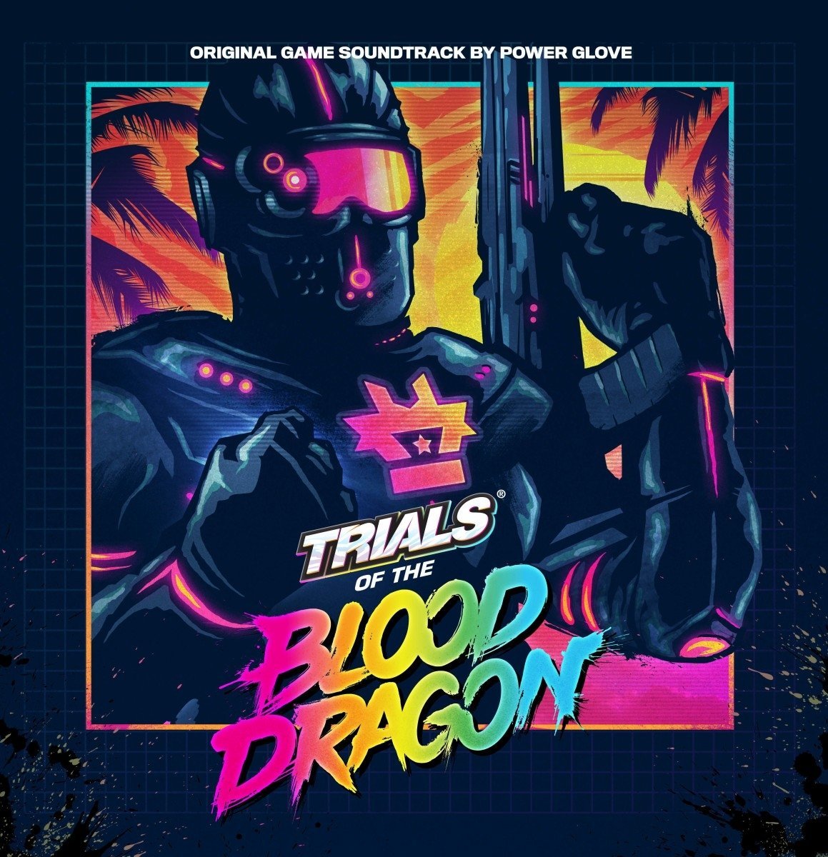 Trials Of The Blood Dragon Original Game Sound - Front Cover