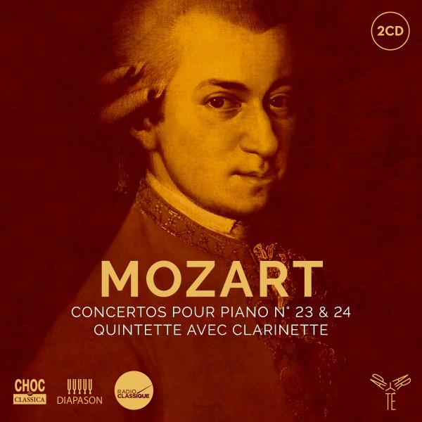 Concertos pour piano n°23 & 24 - Front Cover