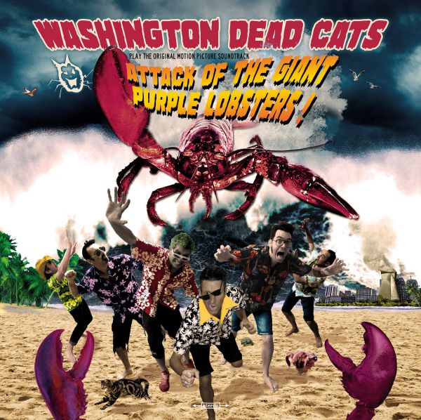 ATTACK OF THE GIANT PURPLE LOBSTERS - Front Cover