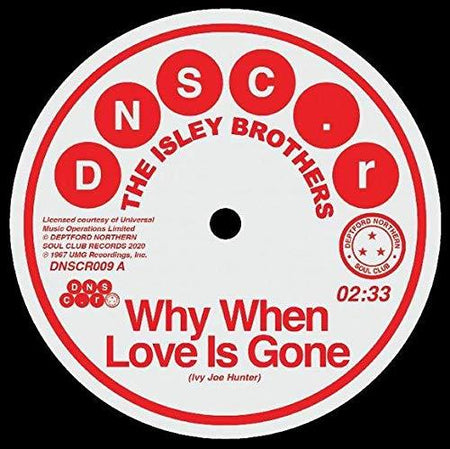 Why When Love Is Gone / Can't Hold The Feeling Back - Front Cover
