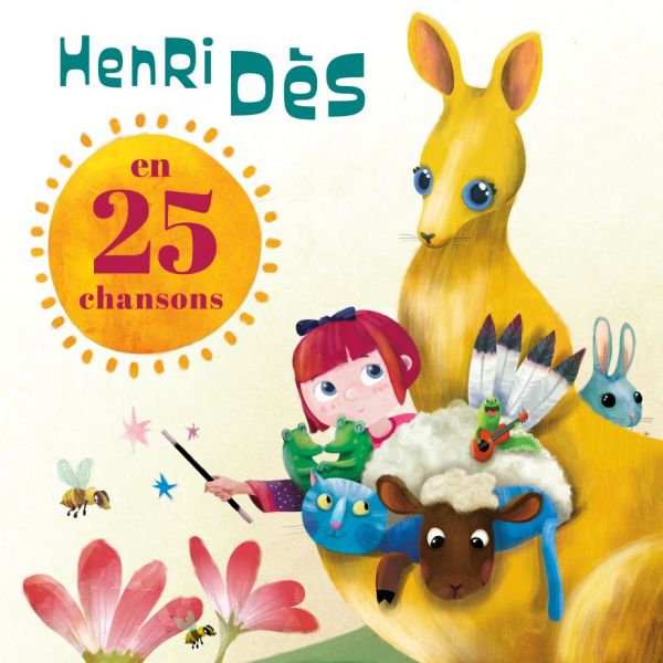 Henri Dès en 25 chansons - Front Cover