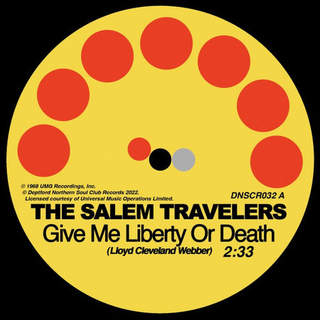 Tell It Like It Is/Give Me Liberty Or Death - Front Cover