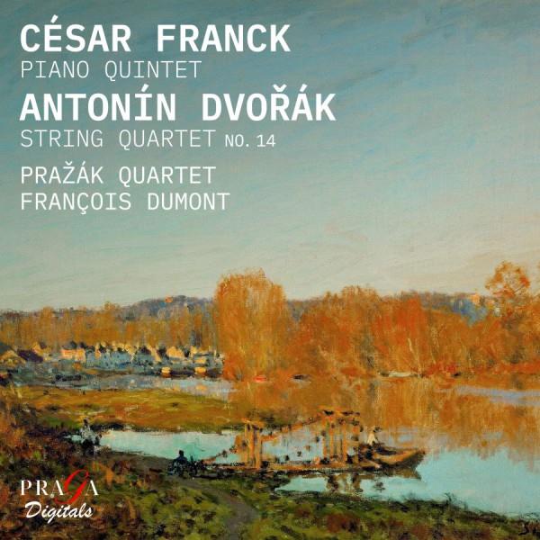 Franck: Piano Quintet - Dvorák: String Quartet No. 14 - Front Cover