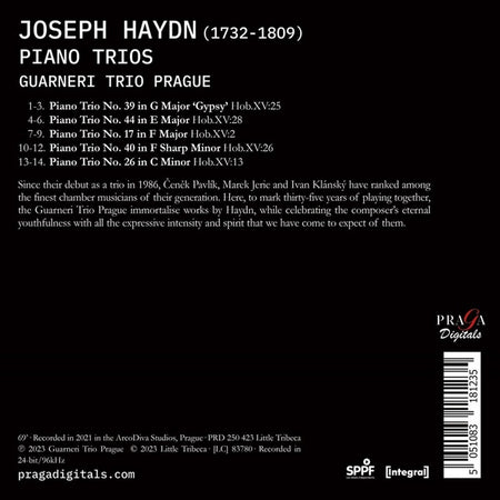 Haydn: Piano Trios - Front Cover