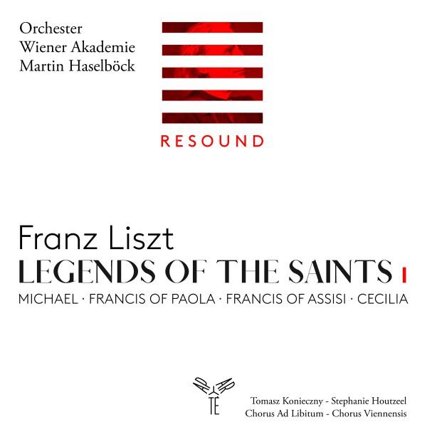 Liszt: Legends of the Saints, Vol. 1 - Front Cover