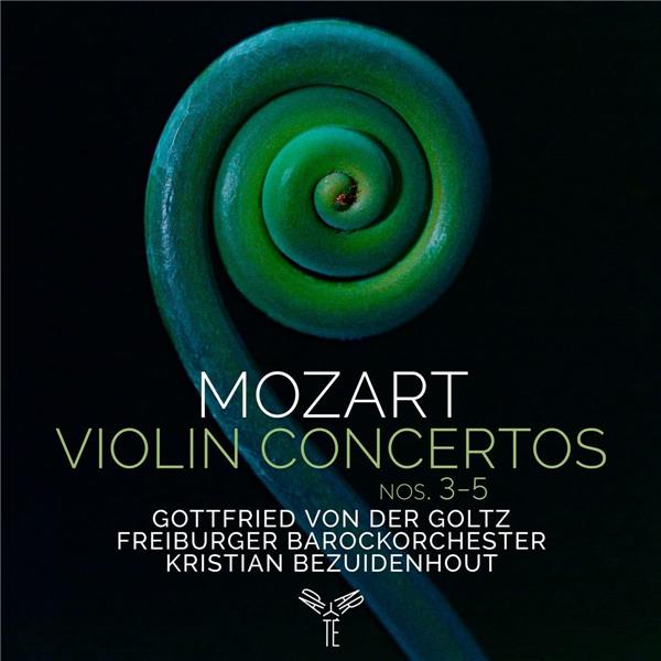 Mozart: Violin Concertos Nos. 3-5 - Front Cover