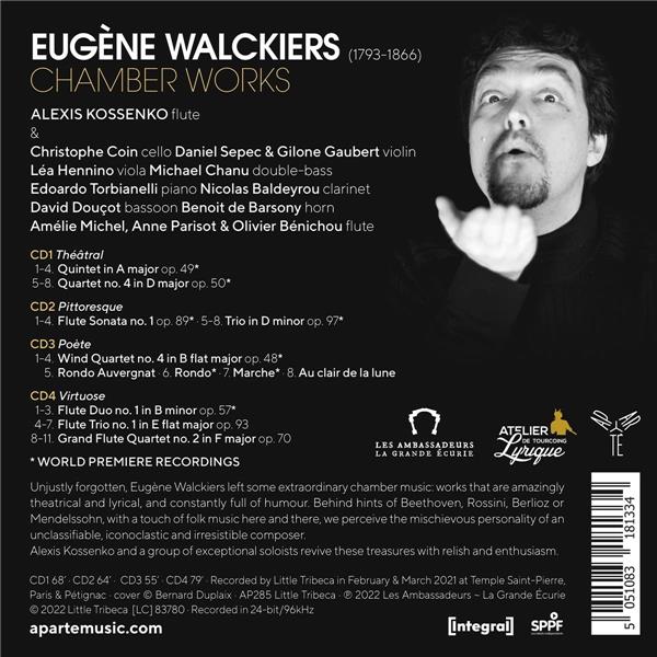 Walckiers, l'iconoclaste. Chamber Works - Front Cover