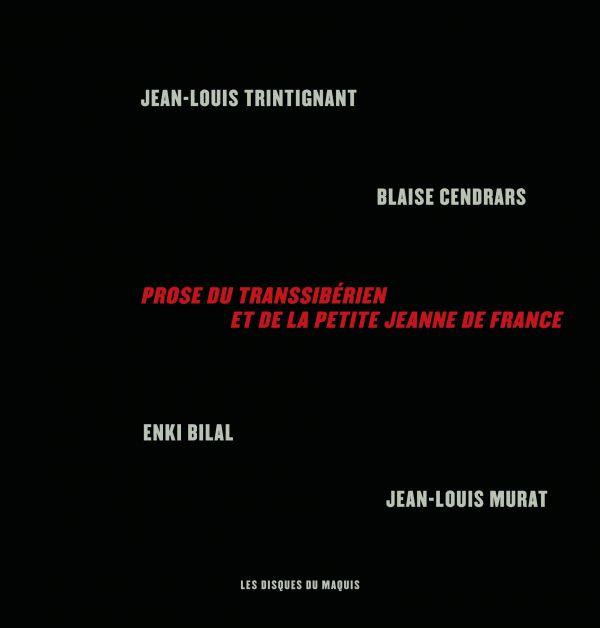 Prose du transsibérien et de la petite Jeanne de France - Front Cover