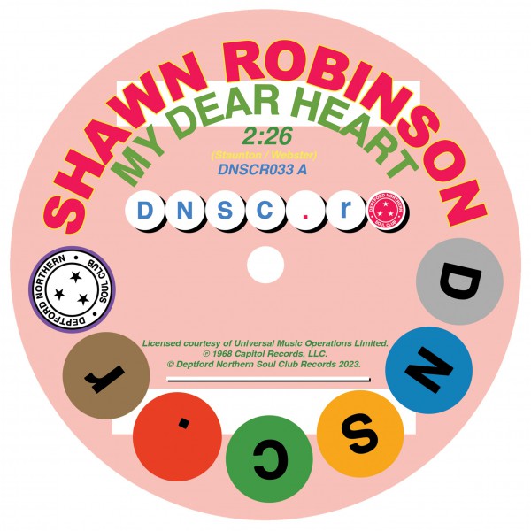 My Dear Heart / I Can't Make It (Without You Baby) - Front Cover