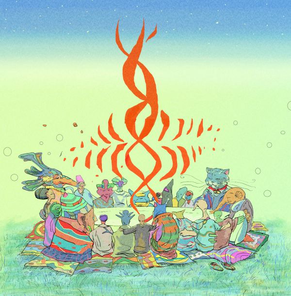 Imagine This Is A High Dimensional Space Of All Possibilities - Front Cover