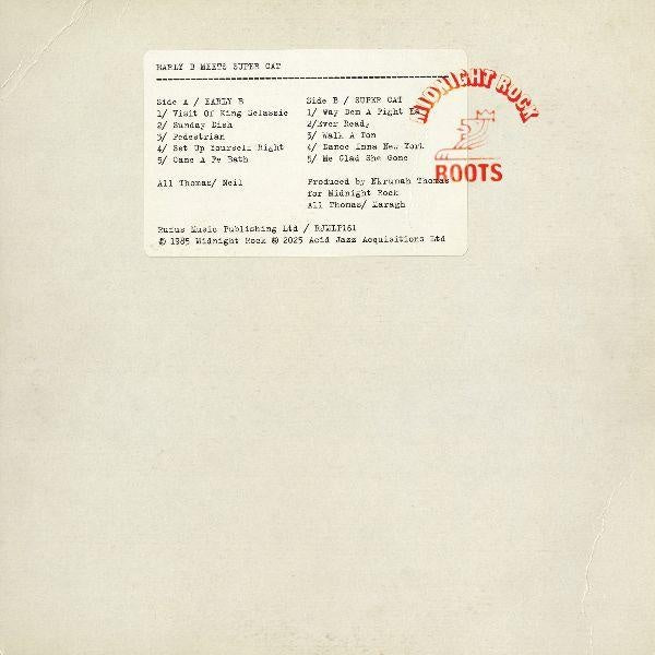 Early B Meets Super Cat - Front Cover