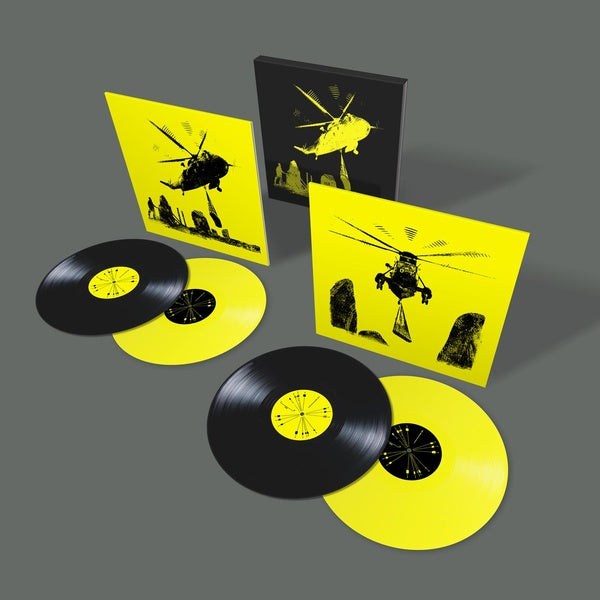 Happy Tears Vinyle Jaune et Noir - Front Cover
