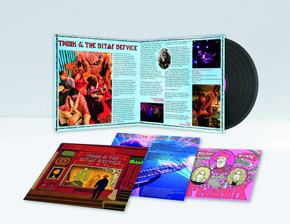 TWINK & THE SITAR SERVICE-RSD 2023 - Front Cover