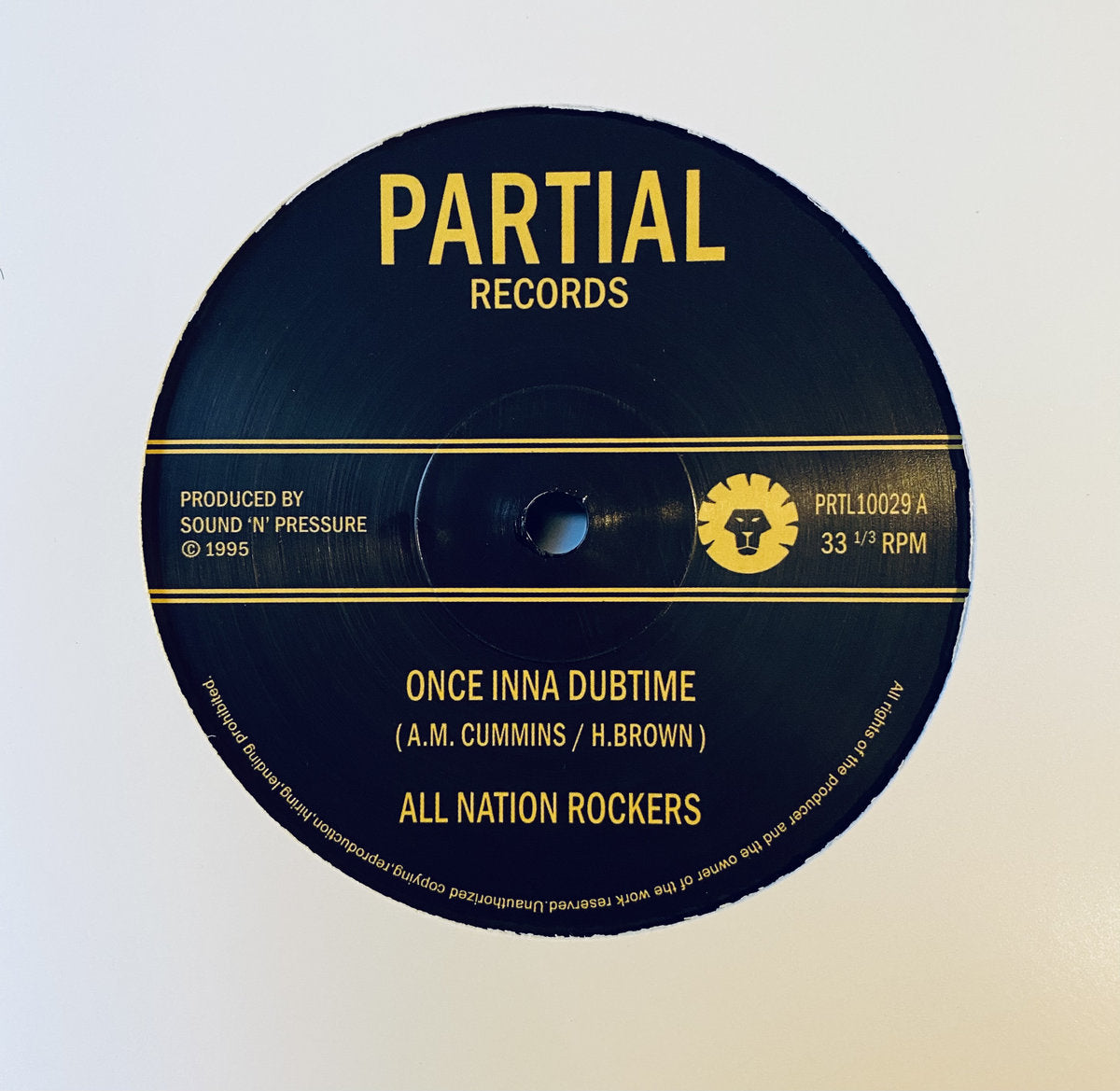 Once Inna Dubtime - Front Cover