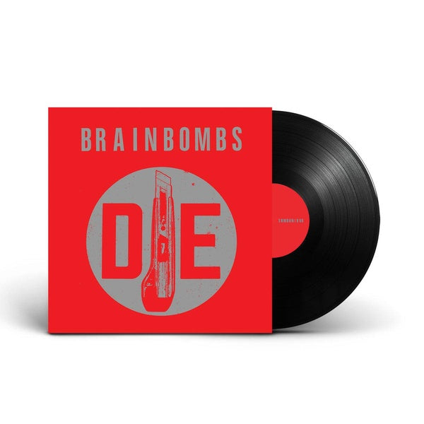 Die/Black Vinyl Housed in Red Metallic Silver Ink Sleeve - Front Cover