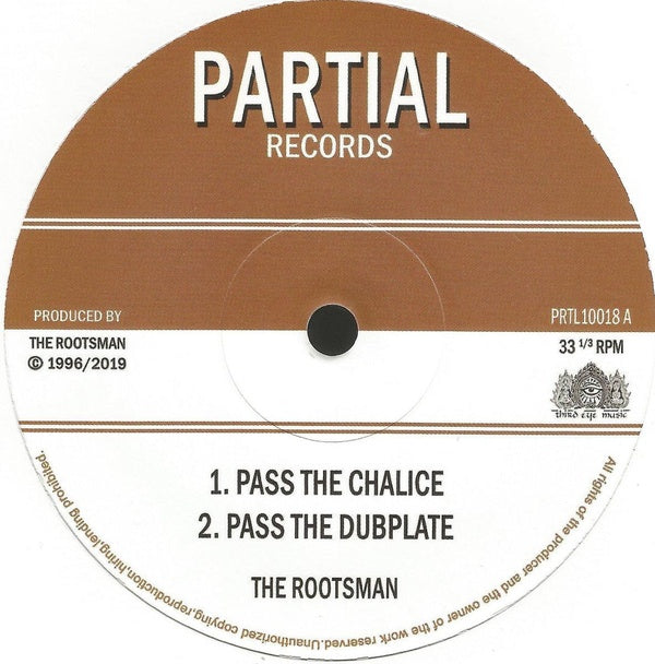 Pass The Chalice/Tribal Dervish - Front Cover