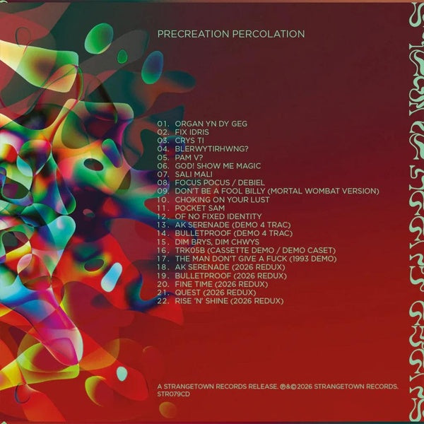 Precreation Percolation - Front Cover