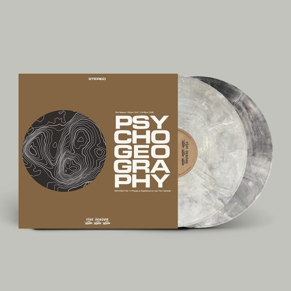 Psychogeography/Cream/Black Marble Vinyl - Front Cover