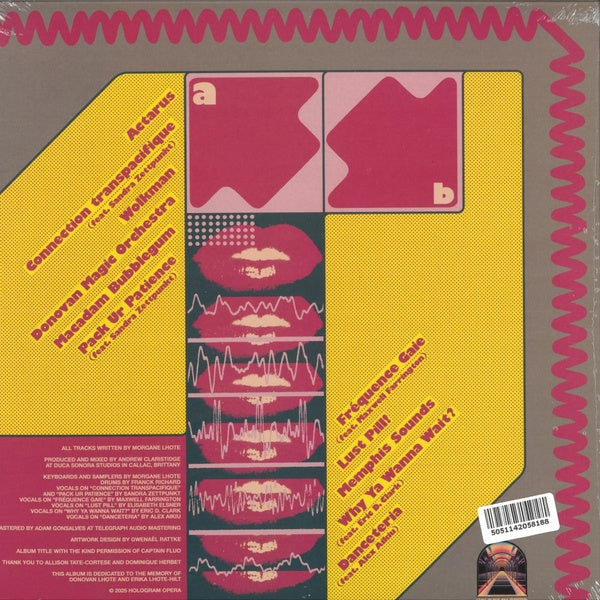 Captain Fluo/Bright Yellow Vinyl - Front Cover