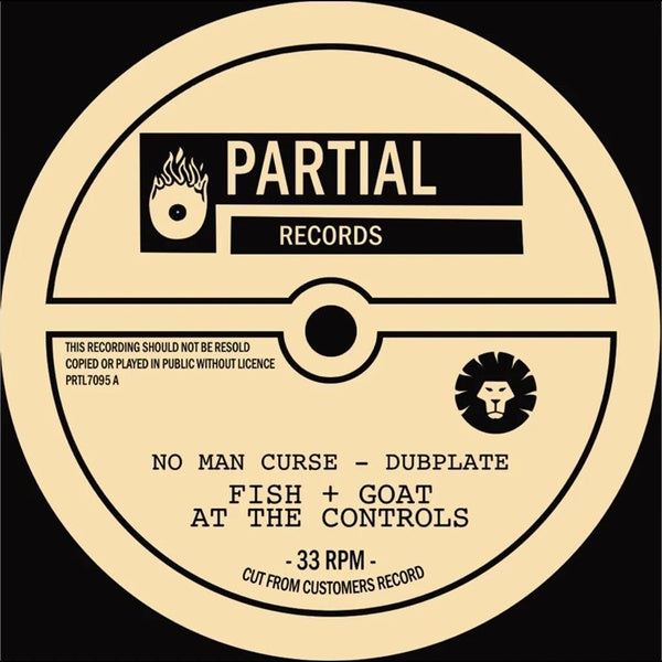No Man Curse Dubplate - Front Cover