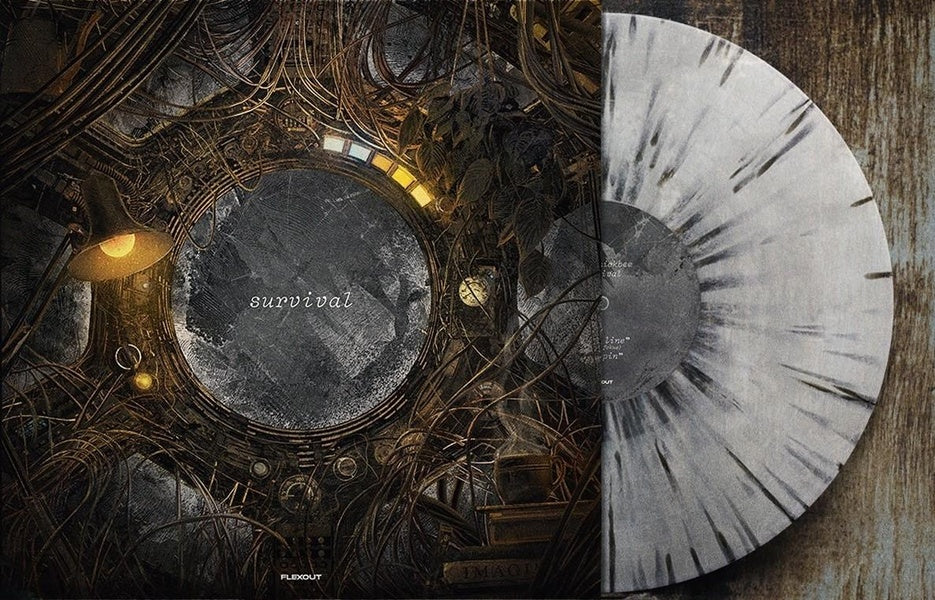 Survival EP/Transparent White With Black Splatter Vinyl - Front Cover