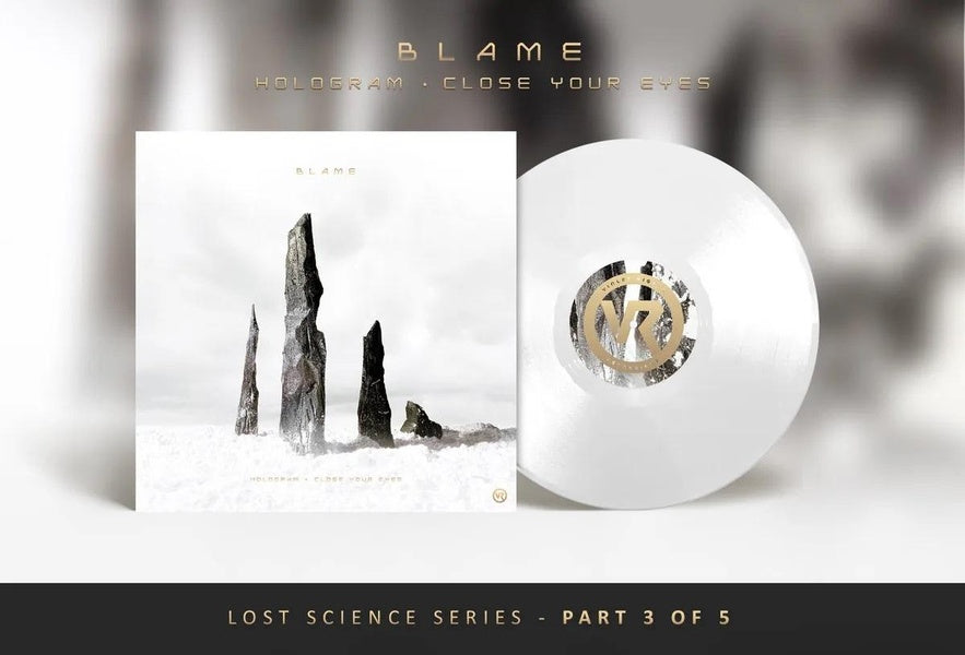 Hologram-Close Your Eyes/Snowstorm White Vinyl - Front Cover