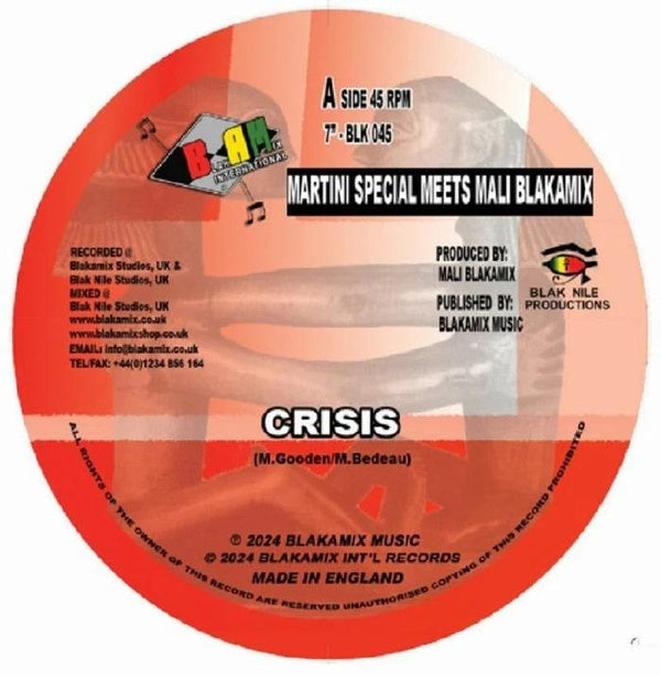 Crisis/Dub Crisis - Front Cover