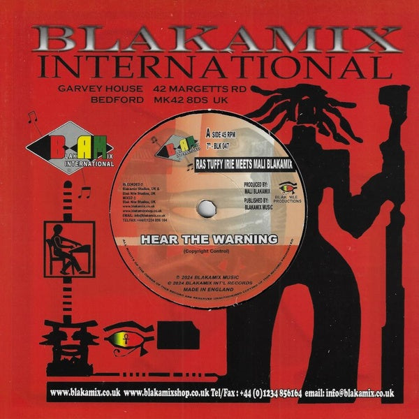Hear The Warning/Dub Warning - Front Cover