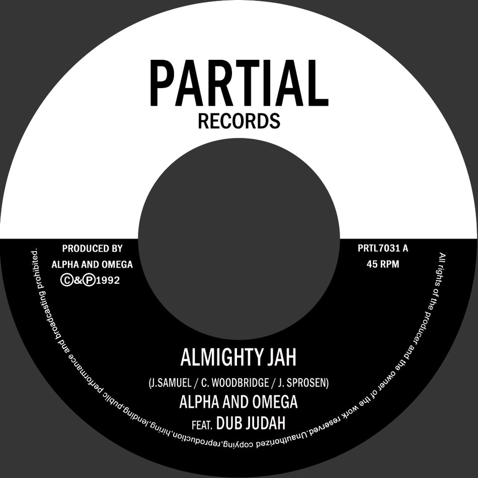 Almighty Jah - Front Cover