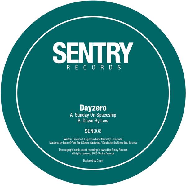 Sunday On Spaceship/Down By La - Front Cover