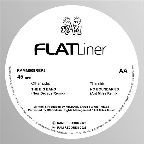 The Big Bang (New Decade Remix)/No Boundaries (Ant Miles Remix)/2023 Remixes - Front Cover