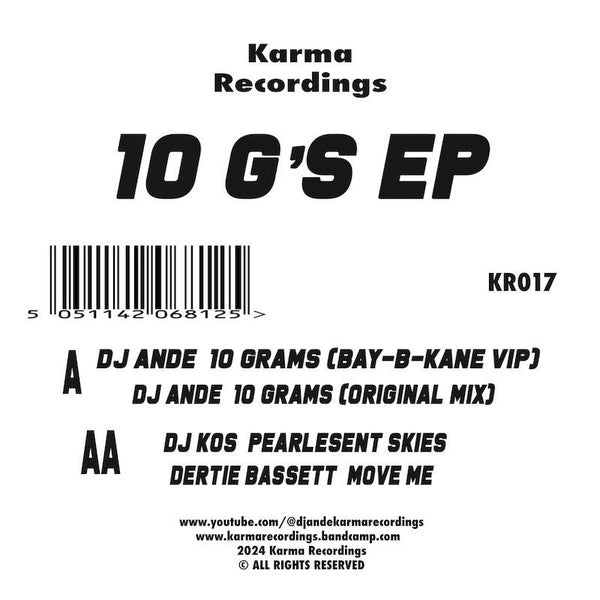 10 G’s EP - Front Cover