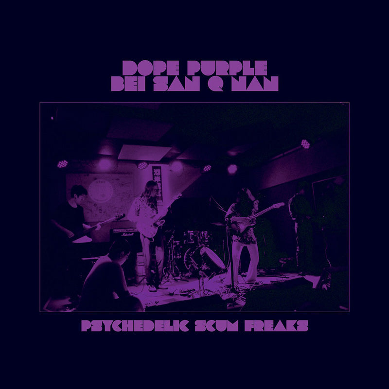 Psychedelic Scum Freaks/Transparent Purple Coloured Vinyl - Front Cover