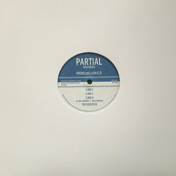 Prowling Lion EP - Front Cover