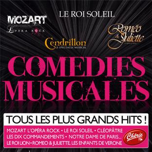 Comedies musicales : tous les plus grands hits ! - Front Cover