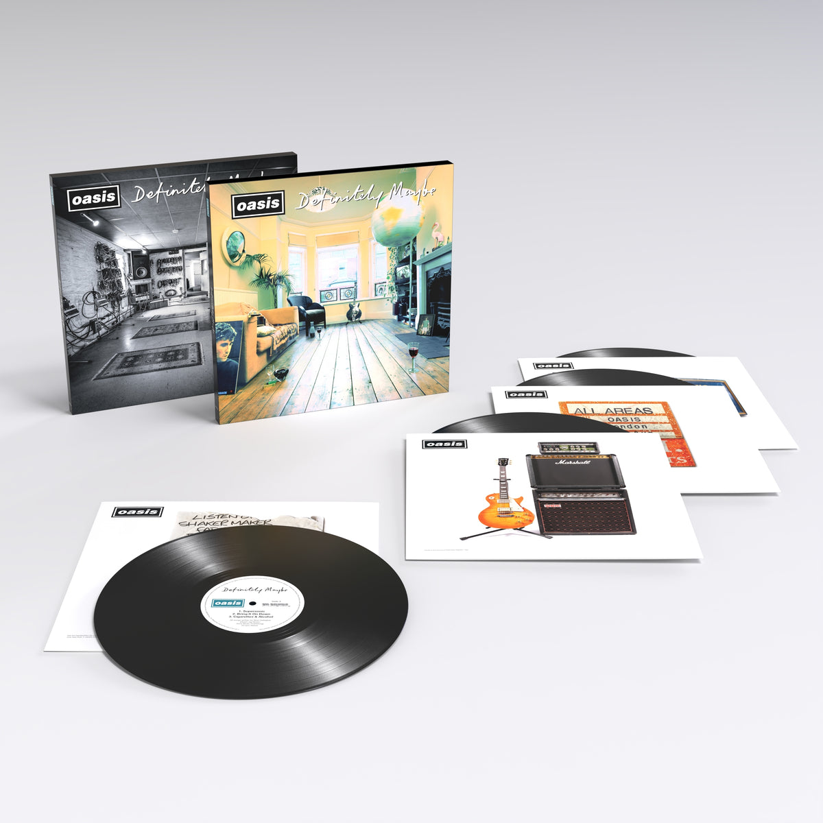 Definitely Maybe (30th Anniversary Deluxe Edition) - Front Cover