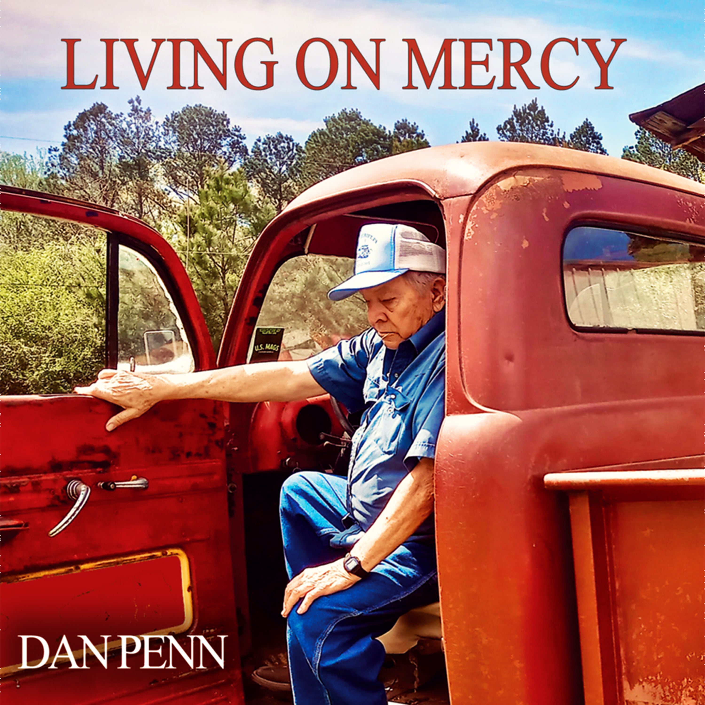 LIVING ON MERCY - Front Cover