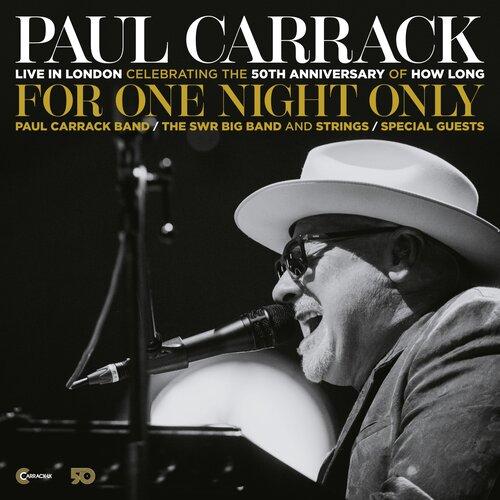 For One Night Only - Live In London Celebrating The 50th Anniversary - Front Cover