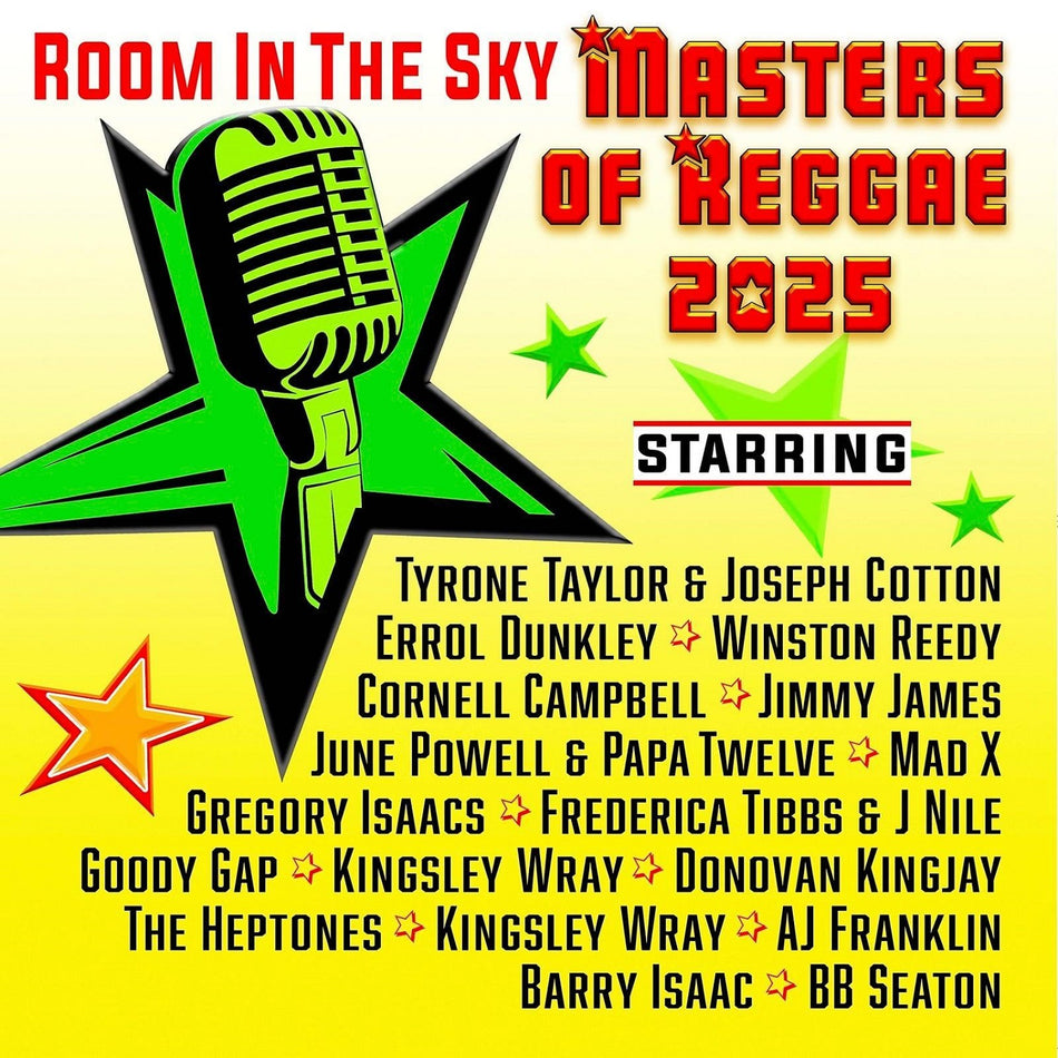 MASTERS OF REGGAE 2025 - Front Cover