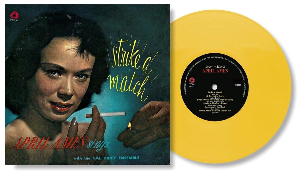 STRIKE A MATCH - Front Cover