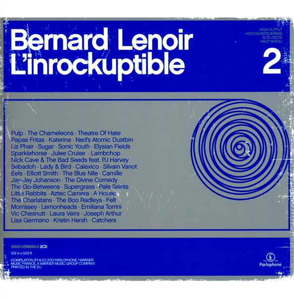 Bernard Lenoir l'inrockuptible 2 - Front Cover