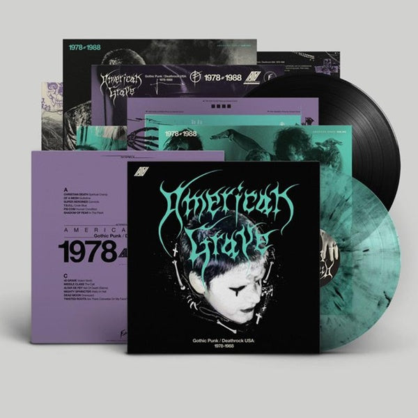 American Grave - Gothic Punk - Deathrock USA - 1978-1988 - Vinyle - Front Cover