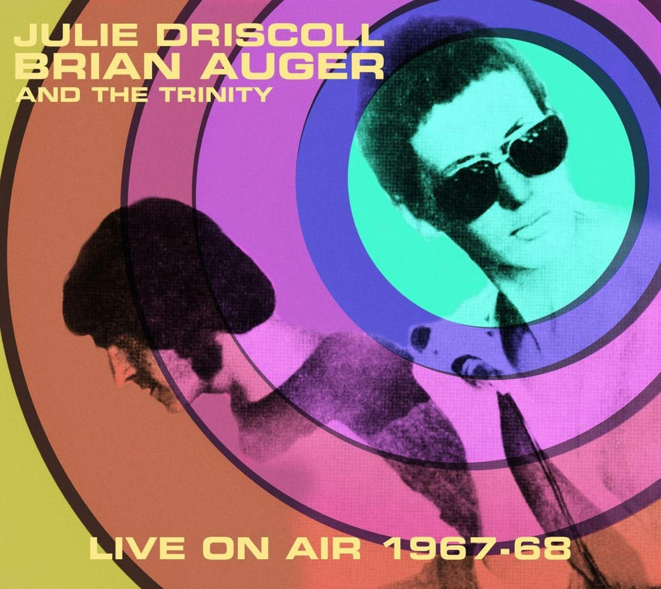 LIVE ON AIR 1967/68 WITH BRAIN AUGER - Front Cover