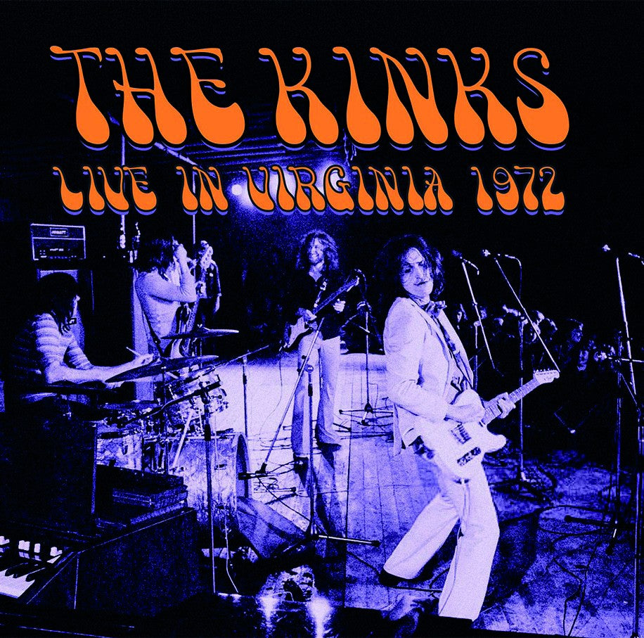 LIVE IN VIRGINIA 1972 - Front Cover